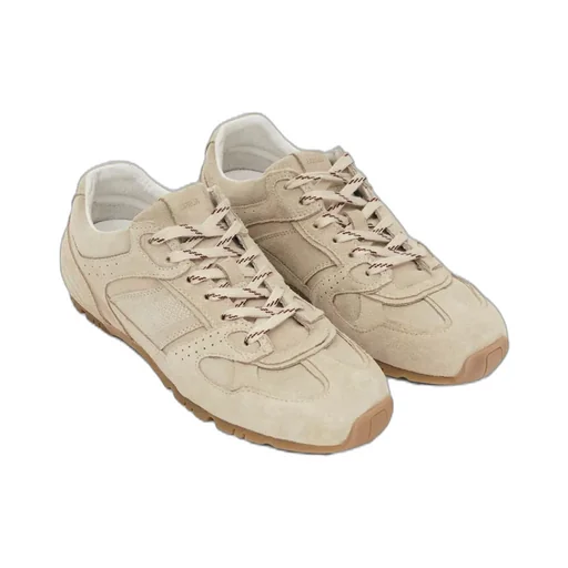Alohas Perforated Detailed Lace-Up Sneakers