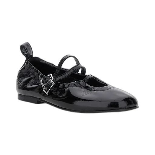 Alohas Anne Onix Square Toe Ballet Flats