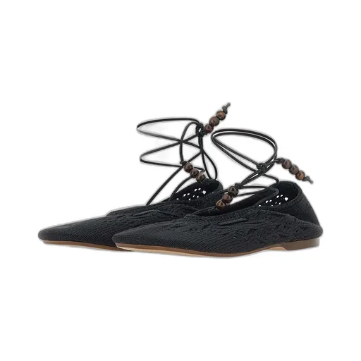 Alohas Rosemary Ankle Strapped Ballerinas