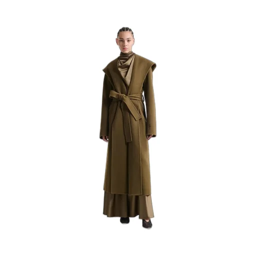 Altuzarra Cole Belted Hooded Coat