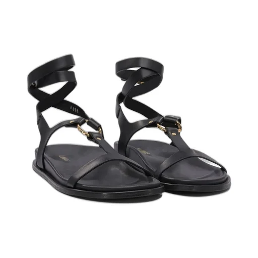 Alohas Leather Buckled Sandals