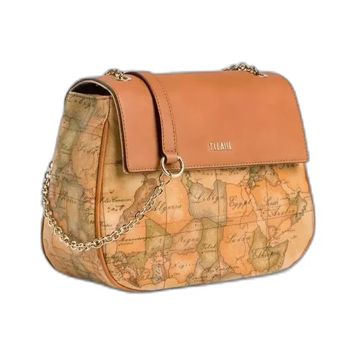 Alviero Martini Chain Flap Shoulder Bag
