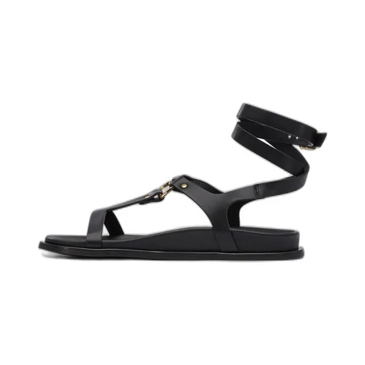Alohas Leather Buckled Sandals