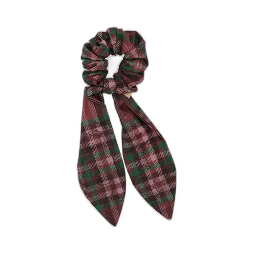 Alviero Martini Check Bow Hair Tie