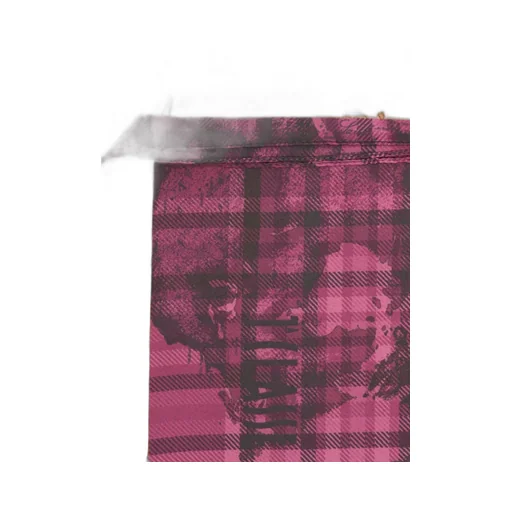 Alviero Martini Plaid Map Print Scarf