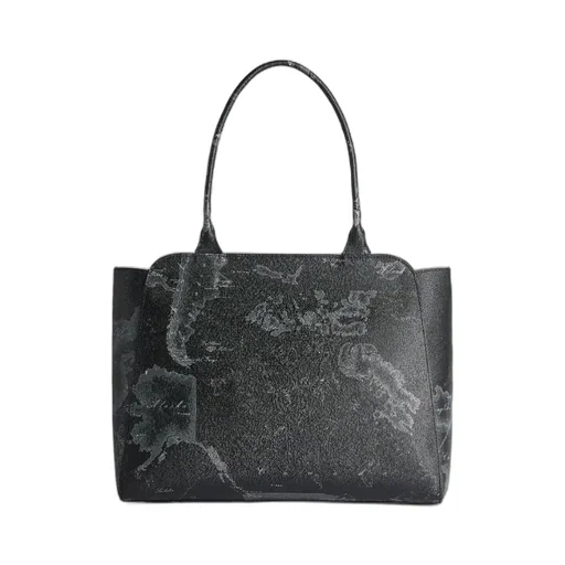 Alviero Martini Geo Map Tote Bag