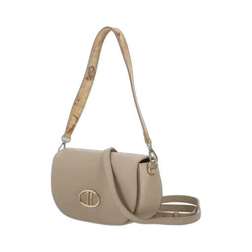 Alviero Martini Map-Print Strap Shoulder Bag