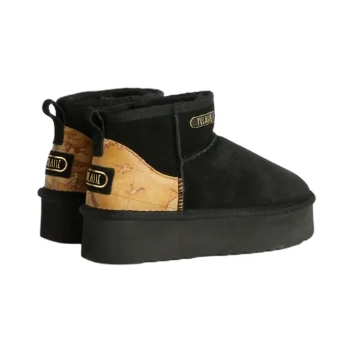 Alviero Martini Geo-Trim Ankle Boots