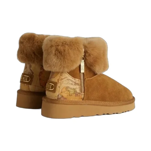 Alviero Martini Fur-Trimmed Boots