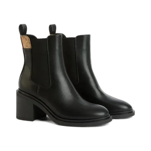 Alviero Martini Geo-Trimmed Ankle Boots