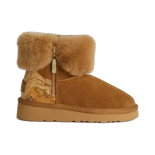 Alviero Martini Fur-Trimmed Boots