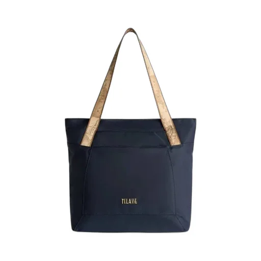 Alviero Martini Geo Map Strap Tote Bag