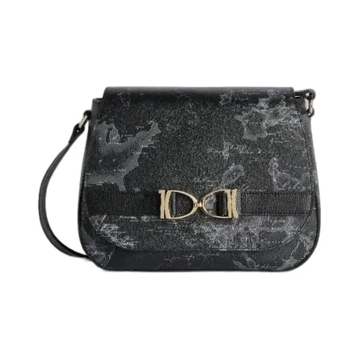 Alviero Martini Geo Map Shoulder Bag