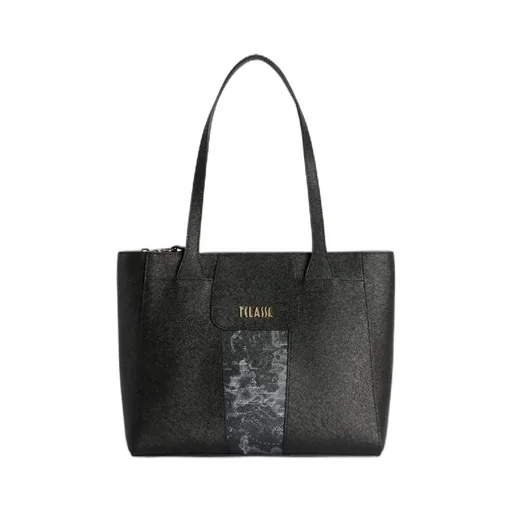 Alviero Martini Logo Panel Tote Bag