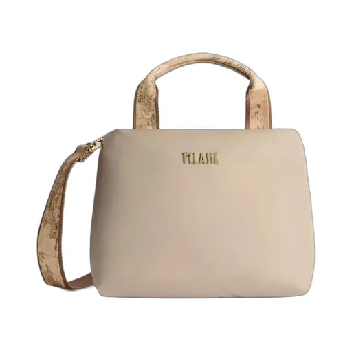 Alviero Martini Map-Print Handle Tote Bag