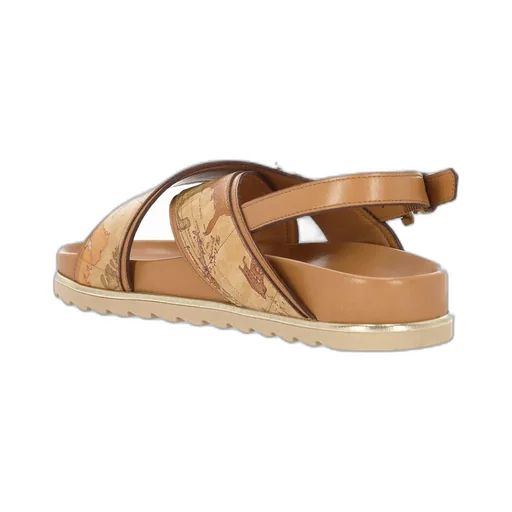 Alviero Martini Map Print Sandals