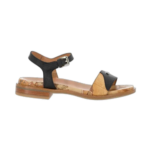 Alviero Martini Map-Print Sandals