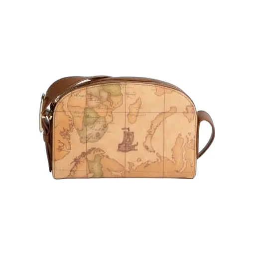 Alviero Martini Geo Map Shoulder Bag