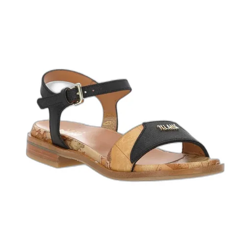 Alviero Martini Map-Print Sandals