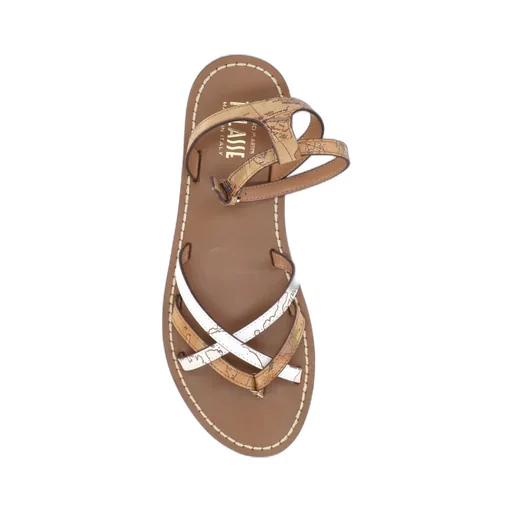 Alviero Martini Strappy Flat Sandals