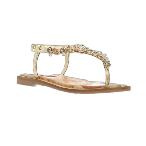 Alviero Martini Embellished Thong Sandals
