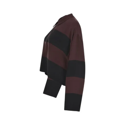 Alysi Crepe De Chine Polo Shirt