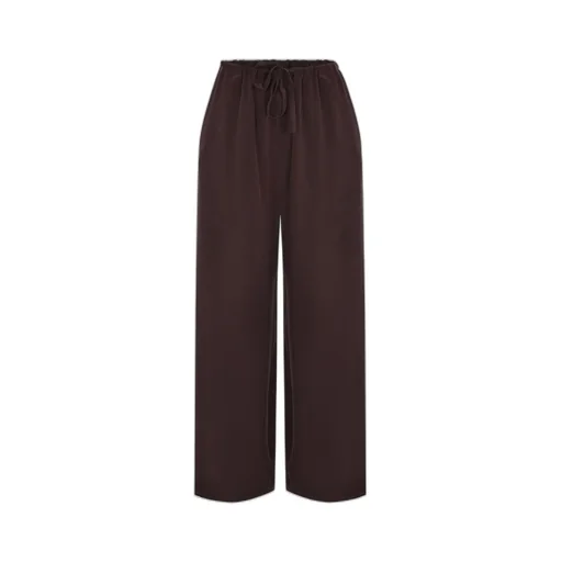 Alysi Drawstring Loose-Fit Trousers