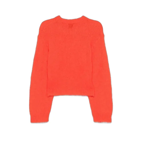 Alysi Balloon-Sleeved Round Neck Jumper