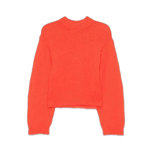 Alysi Balloon-Sleeved Round Neck Jumper