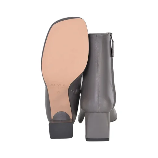 Alysi Square Heel Ankle Boots