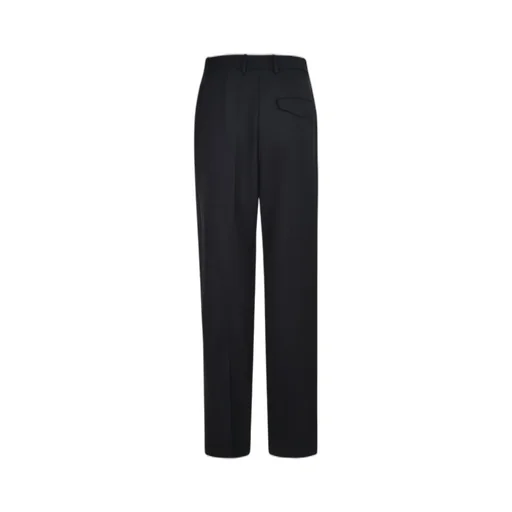 Alysi Straight Leg Pleated Trousers