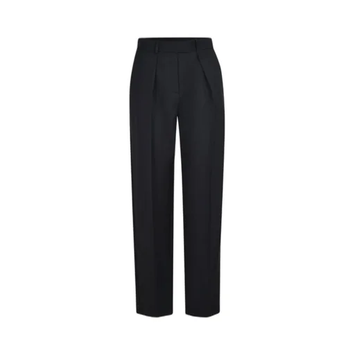 Alysi Straight Leg Pleated Trousers