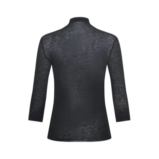 Alysi Long Sleeve Fine-Knit Top