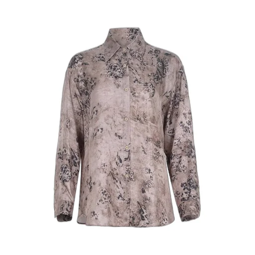 Alysi Floral-Print Buttoned Shirt