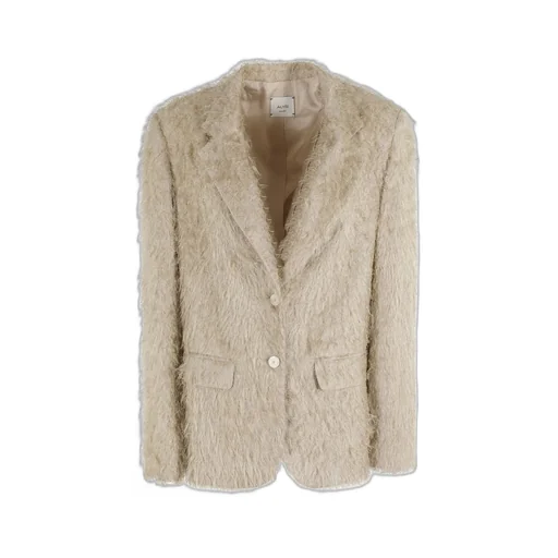 Alysi Single Breasted Fringed Jacket