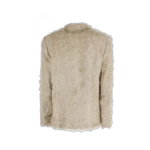Alysi Single Breasted Fringed Jacket
