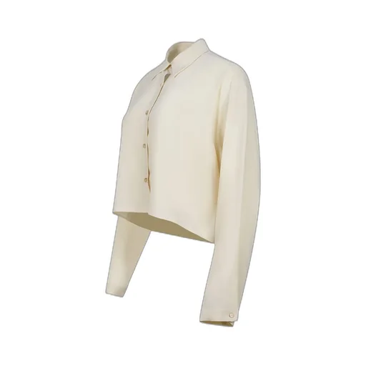 Alysi Long Sleeve Cropped Shirt