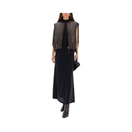 Alysi Quilted Zip-Up Vest