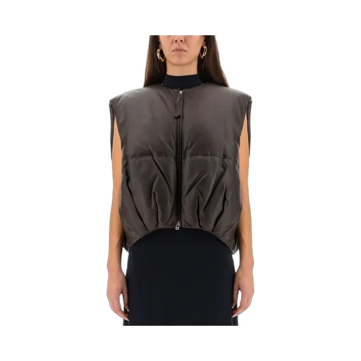 Alysi Quilted Zip-Up Vest