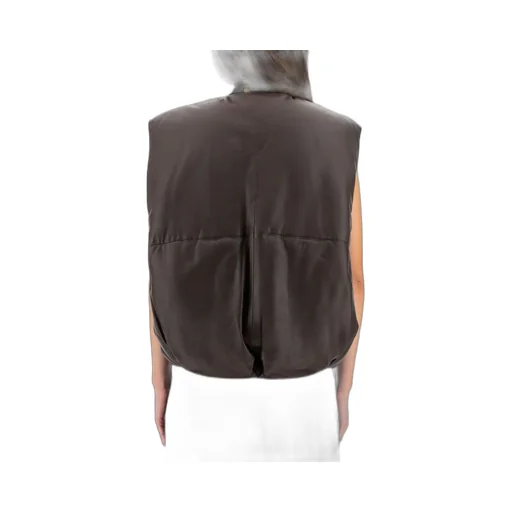 Alysi Quilted Zip-Up Vest