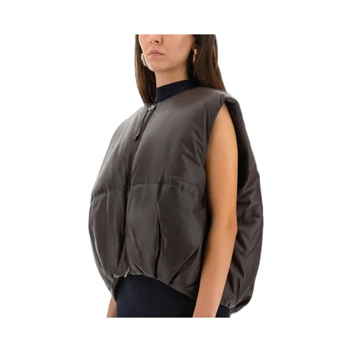 Alysi Quilted Zip-Up Vest