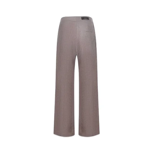 Alysi Flared Velvet Pants