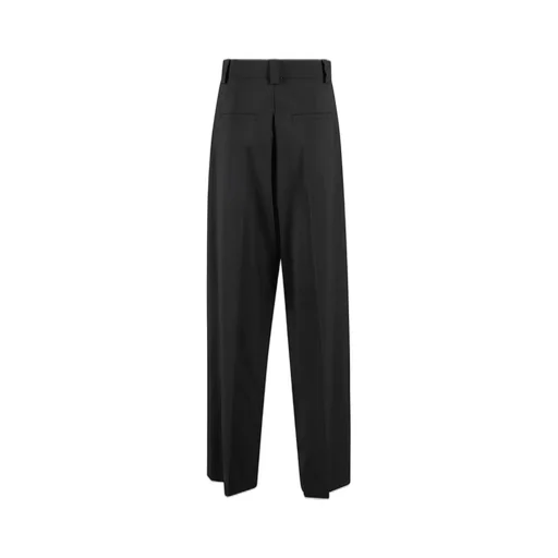 Alysi High-Waist Wide-Leg Trousers