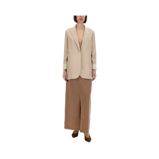 Alysi Single-Breasted Tailored Blazer