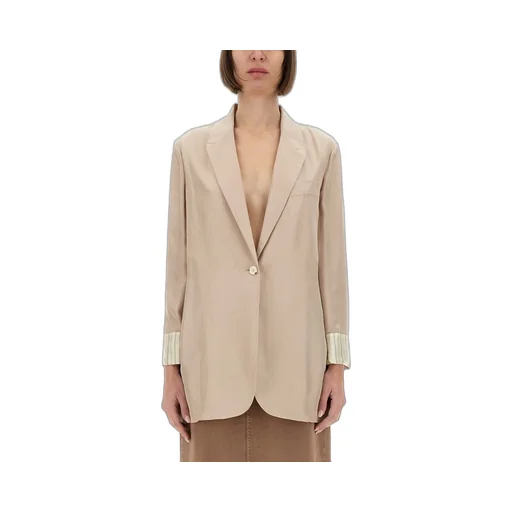 Alysi Single-Breasted Tailored Blazer