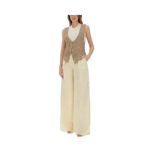 Alysi Sequin-Embellished Knitted Vest