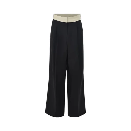Alysi Color-Block Wide Leg Trousers