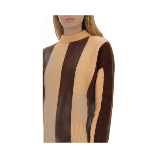Alysi Stripe Detailed Knitted Jumper
