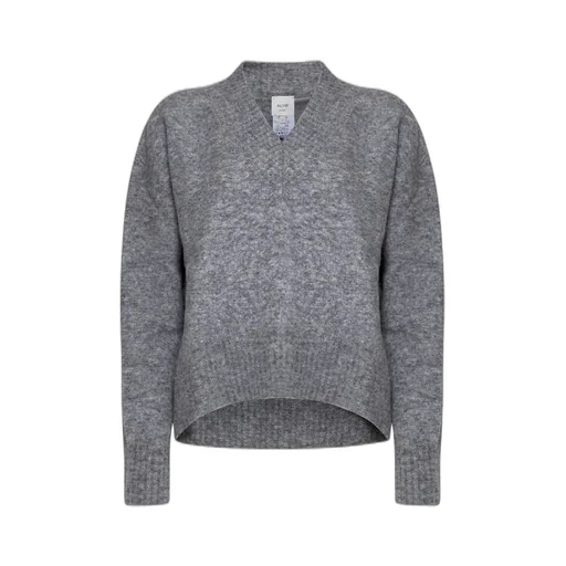Alysi V-Neck Long Sleeved Knitted Jumper