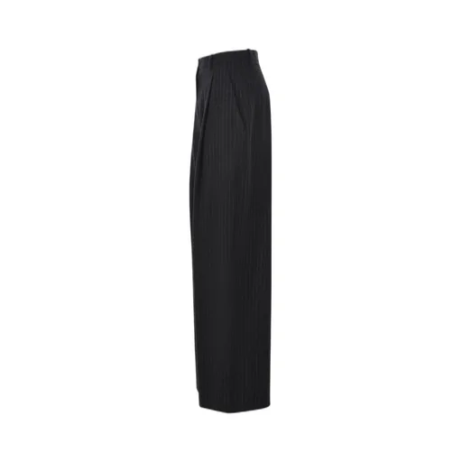 Alysi Striped Wide Leg Trousers